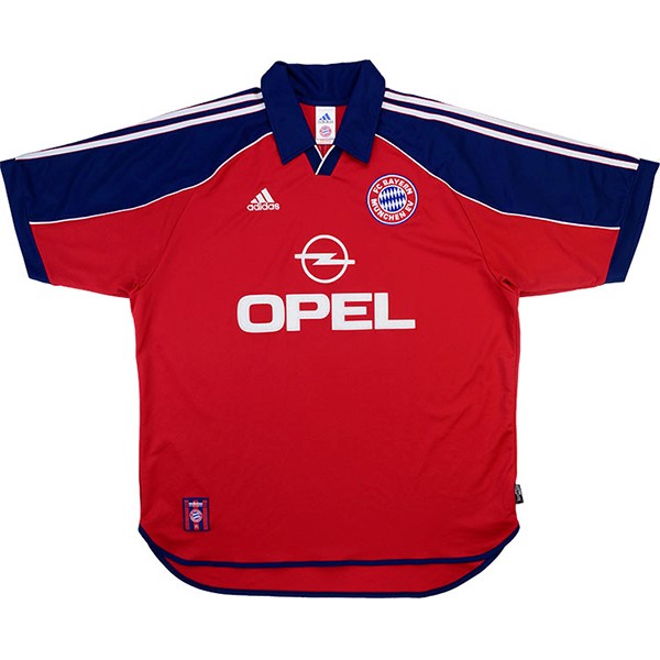 Tailandia Camiseta Bayern Munich 1st Retro 1999 2001 Rojo